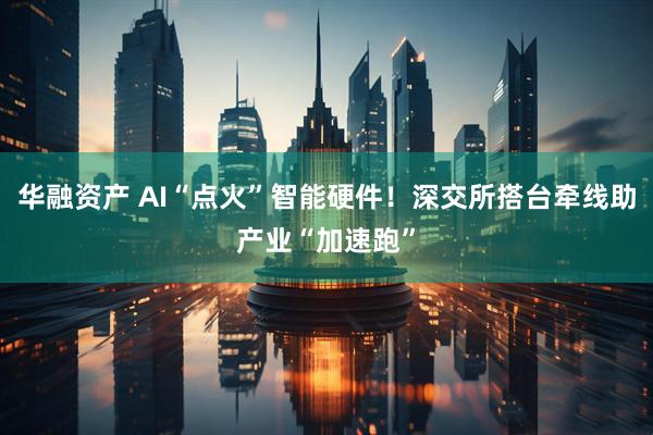 华融资产 AI“点火”智能硬件！深交所搭台牵线助产业“加速跑”